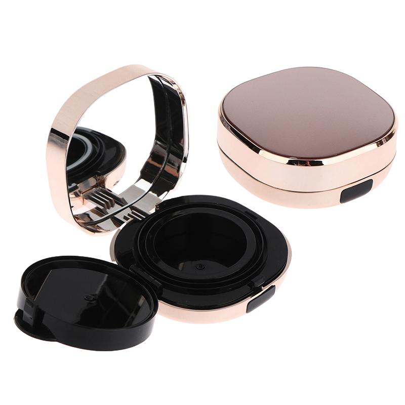 

Fashionable Air Cushion Foundation Diy Box Mini Cute Empty Puff Box Portable Mirror For Bb Cream Cosmetic Makeup Case Container onesize