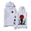 Men's Slim Fit Anime Pattern Drawstring Hoodie