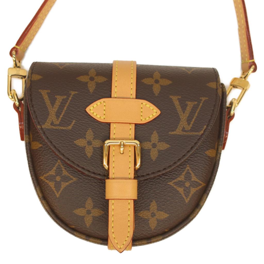 LOUIS VUITTON M46643 Monogram Micro Chantilly Shoulder bag BrownUsed