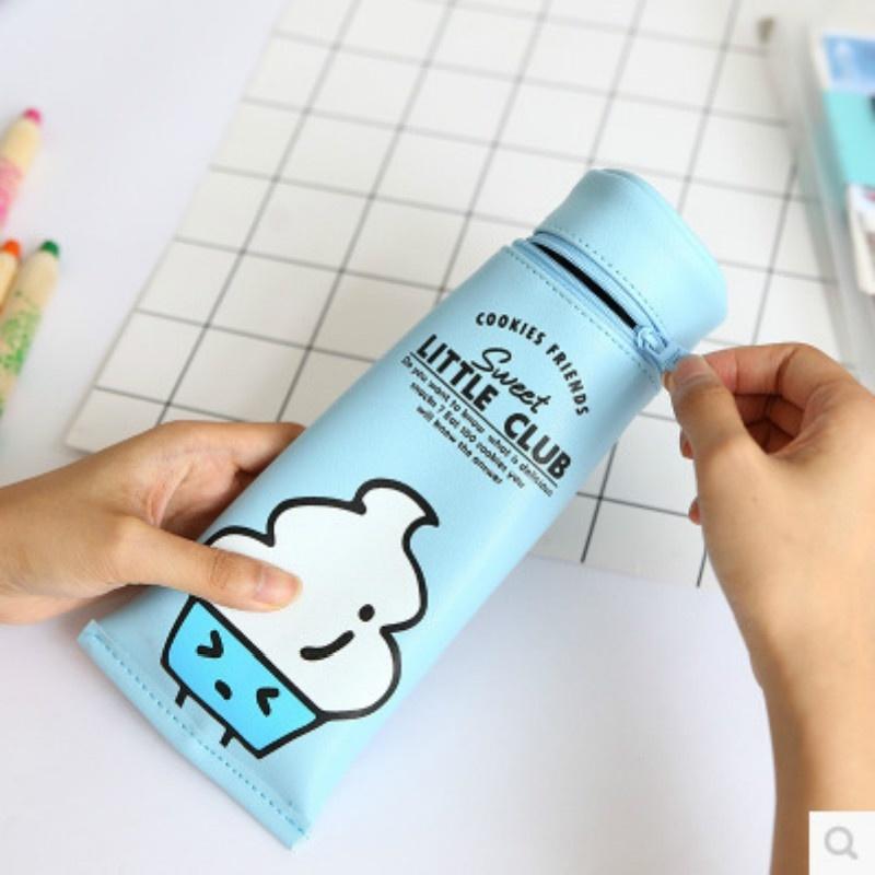 Toothpaste PU Waterproof School Pencil Cases Stationery Pencil Case Pencil Case For School