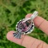 Daughters Day Sale 925 Sterling Silver Natural Rhodonite Handmade Ethnic Pendant