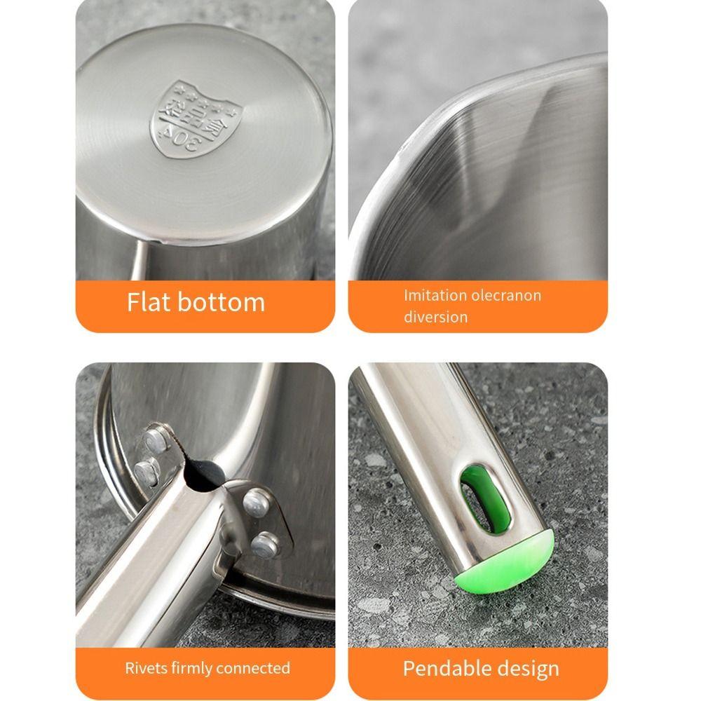 Mini Chicken Fried Pan 304 Stainless Steel Frying Strainer Basket Tempura Deep Fryer Pot  Kitchen