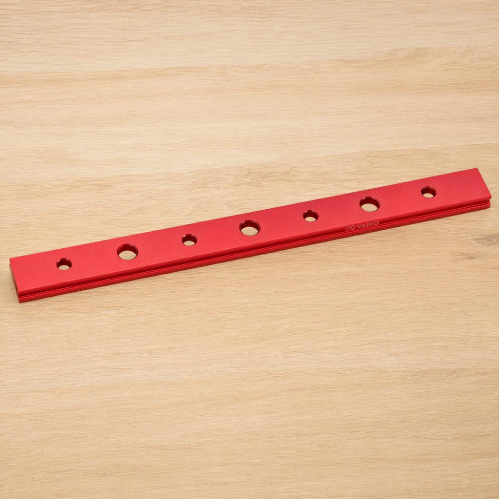 200mm Length T Track Jig Red Color Woodworking T Bar Miter Track Accessory Woodworking Projects