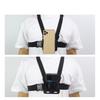 Cameras Chest Harness Set Length Adjustable Breathable Elastic 5 In 1 Smartphone Chest Mount for