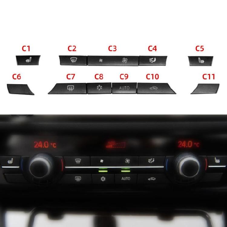 Air Conditioning Heat Control Switch Button Knobs For F10 F01 F12 F06 F07 GT F13