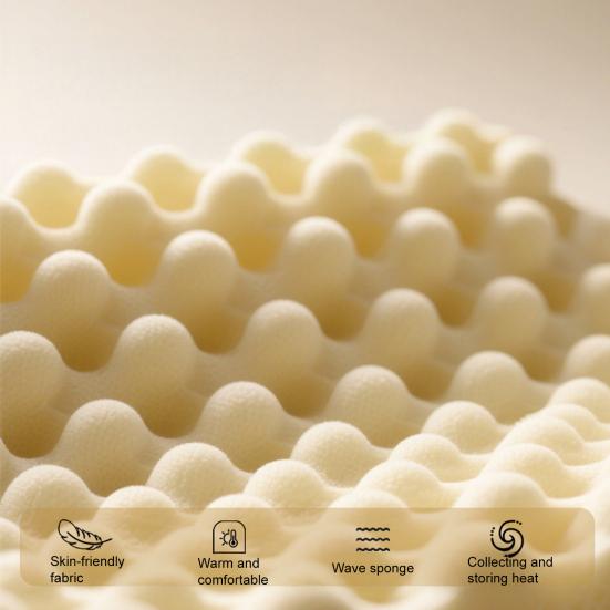 Orthopedic Dog Bed Fluffy Cat Bed with Neck Bolsters Non-Slip Bottom Thermal Plush Pet Couch Bed with Removable Washable Cover for Cats And Dogs