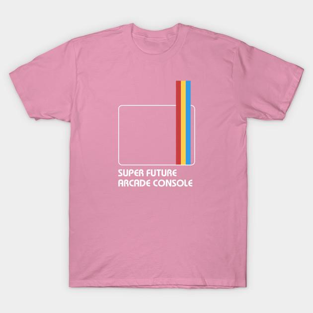 Dámské tričko Super Future Arkádová konzole Harajuku Potisk Kawaii Tričko Léto Krátký rukáv Dámské tričko Top