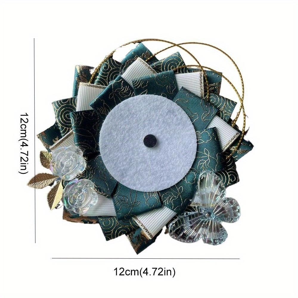 Kawaii Badge Holder Cute Creative Lacework Badge Decoration Girls Plush Badge Tray