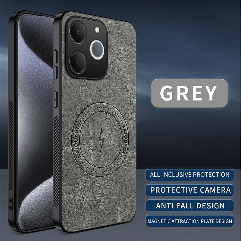 EUCAGR For Realme Note 70T/Realme Note 70 Note70 Case Simple Stylish Magnetic Suction PU Leather Skin-friendly Anti-drop Cover