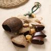 Natural Handmade Fruit Shell Hanging Bell Seed Sound Healing Hand-cranked Bell Full Of Wish Fruit Bag Ornaments Yunnan Gift