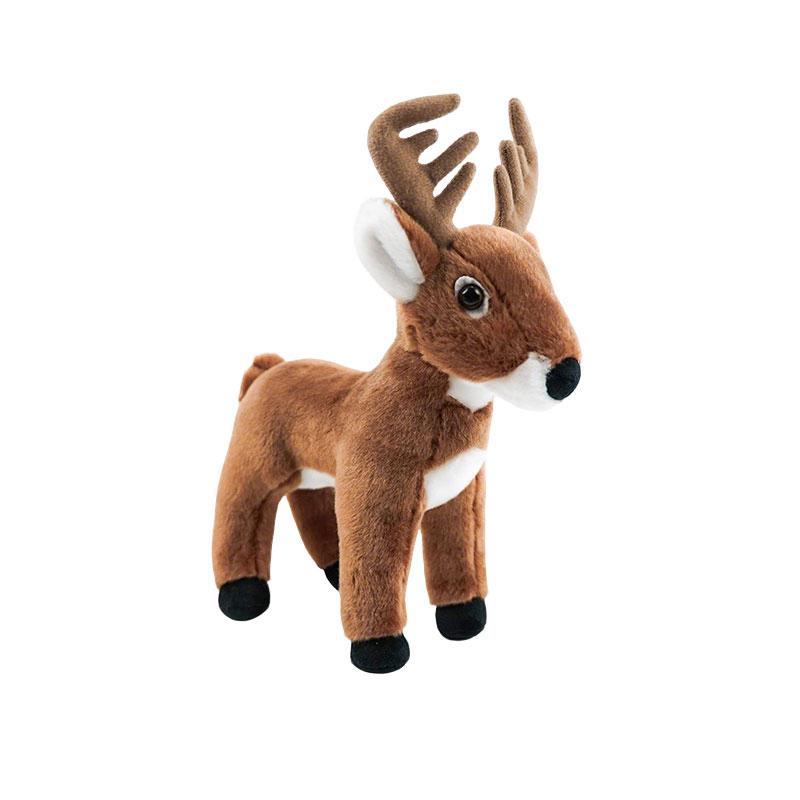 Soft Cute Savanna Animal Plush Toys Elephant Giraffe Zebra Stag Stuffed Dolls Kawaii Home Decor Adorable Gift for Girls And Boys