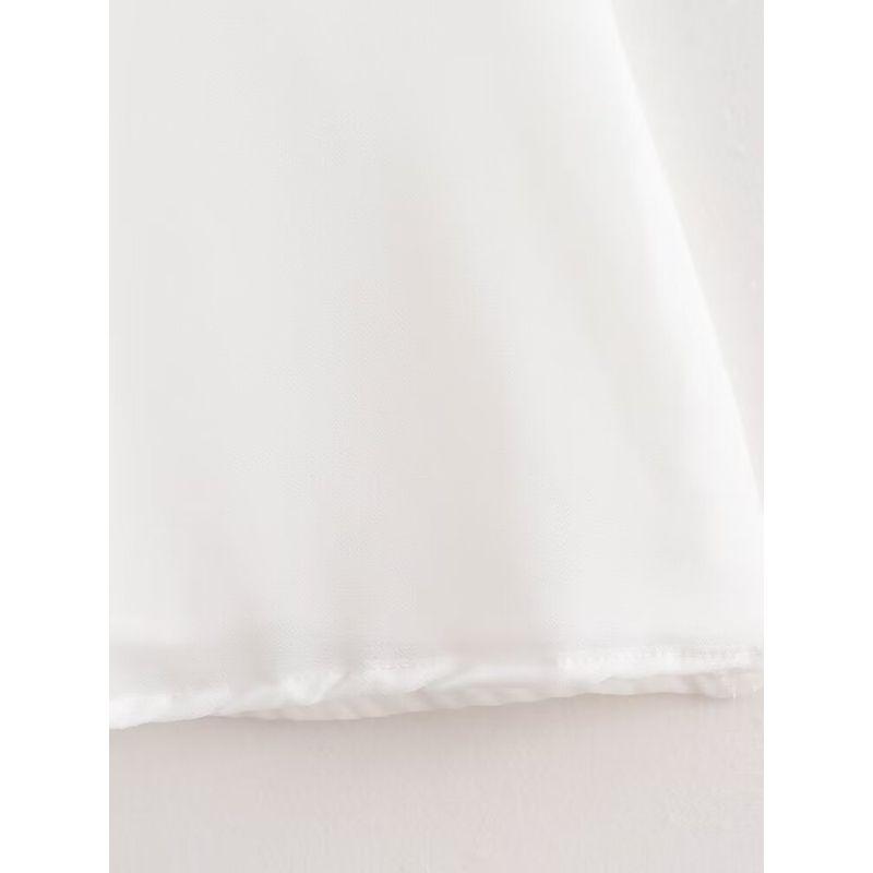 Kaslead New Arrival Women's Clothing Fashion Style Fashion Minimalist Casual Sling Pure Color Short Dress