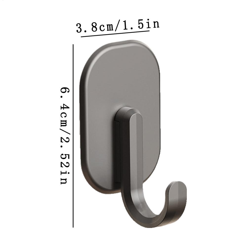 

1PC Heavy Duty Magnetic Hook for Home Kitchen Refrigerator Super Magnets Hooks Key Towel Storage Holder Bathroom Hangers сірий колір