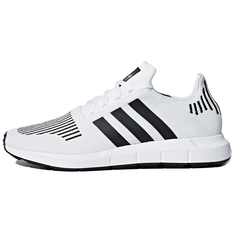 

Adidas Swift Run Footwear Белые мужские кроссовки Core-Black Medium-Heather-Grey CQ2116