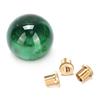 Marble Style Round Ball Gear Shift Shifter Knob Stick Head with Mounting Adapters
