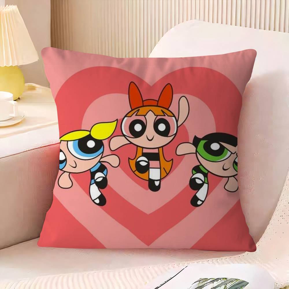 

P-Паффс G-Герлс Наволочка для подушки Декоративная наволочка Наволочка с принтом Чехол для подушки для дивана 16x16Inch