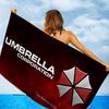 R-Resident Evil Games Beach Towel Colorful Bath Towels For Girl Microfiber Quick Dry Custom Sand Free Beach Yoga Spa Gym Pool
