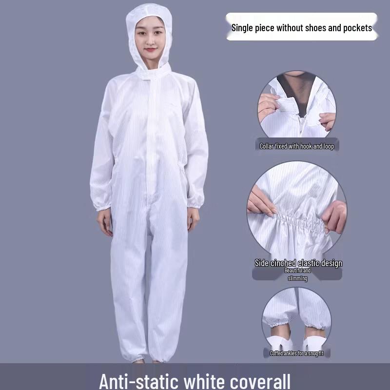 Miaojiayi Anti-static Hooded Cleanroom Coverall