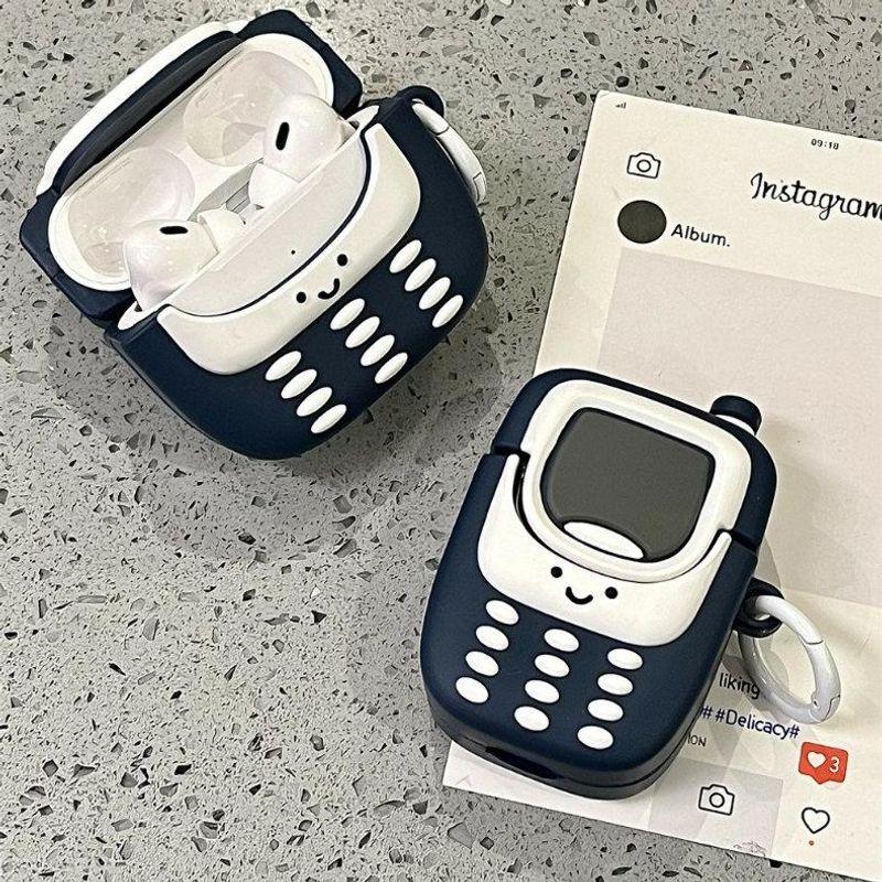 

Generation Headphone Case 1 Generation Bluetooth 3 Generation Huaqiang North 5 Generation Earphone Sleeves Silicone Soft Case Protective Cover Apple Airpods 3 Mobile phone protective cover