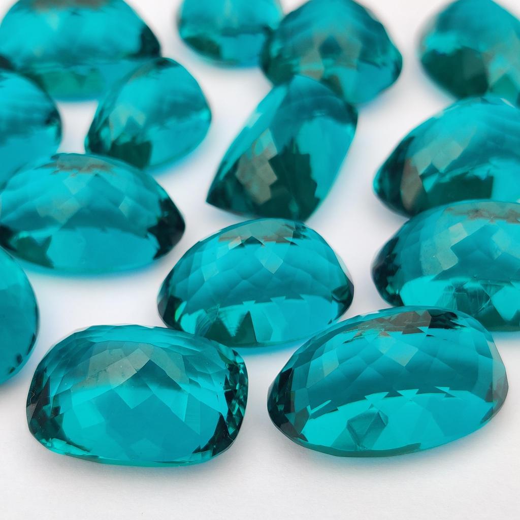 25 To 35 Carat Average Size Natural London BT Shade Glass Stone, Healing Loose Stone Lot, Natural Stone.