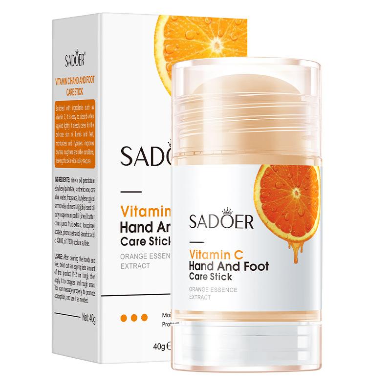 

Spot Hand and Foot Care Stick 40g Vitamin C Moisturizing Hand and Foot Cream Skin Care Products 40g