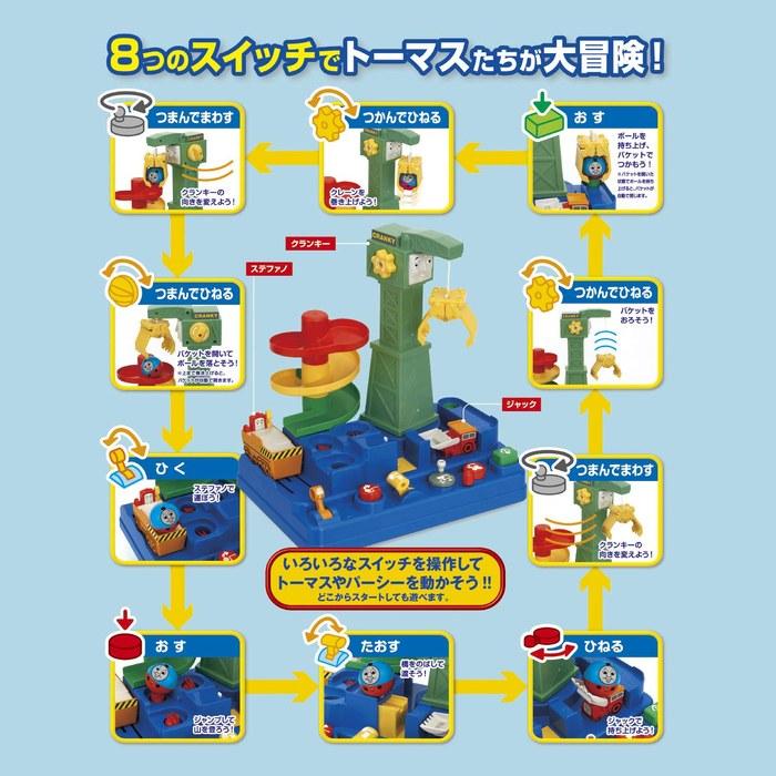 Gakken Thomas the Tank Engine Rolling Adventure (Age 2+) 83690 Blue One Size