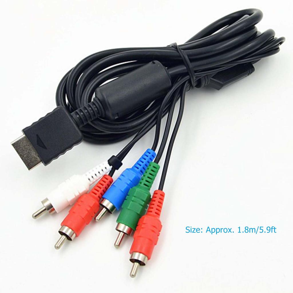 AV Component Cable Universal Signal Interference Resistant AV Cable for PS2 for PS3 Accessories