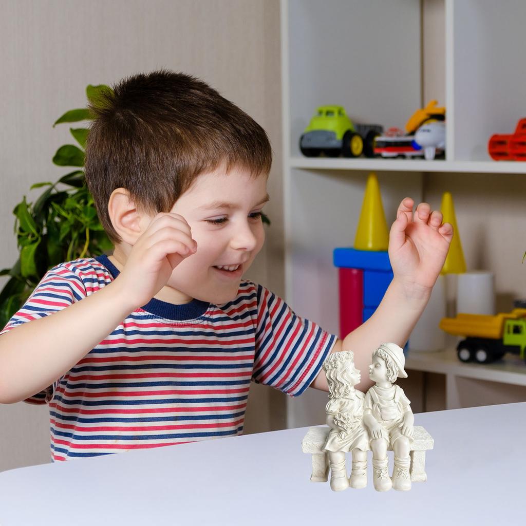 Boys, Girls, Youth, Children's Art, Courtyard Resin Ornaments, Pulsating Decorations, Sculptures