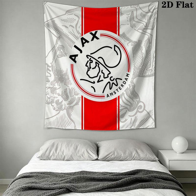 AFC Ajax Poster (2) Wall Hanging Printed Fabric Blanket Decorative Tapestries for Bedroom Living Room Home Decor
