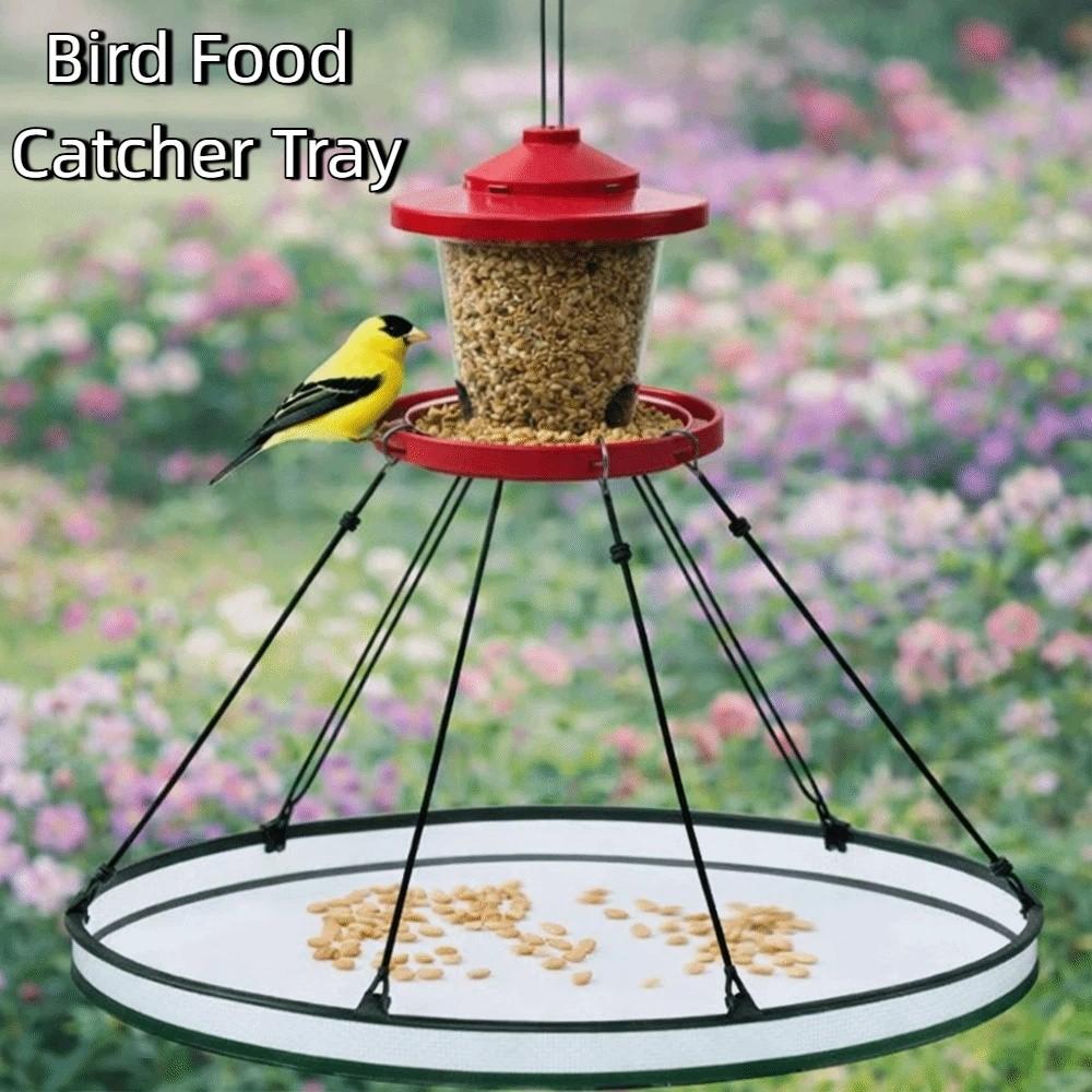 Windproof Hanging Bird Feeder Foldable Bird Feeding Station  Outdoor Bird Feeding