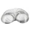 100pcs 55mm Diameter Memory Steel Wire Metal Material Spiral Jewelry Wire  DIY Jewelry Making