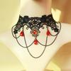 Lace Jewelry, European and American Lace Necklace, Versatile Neck Chain