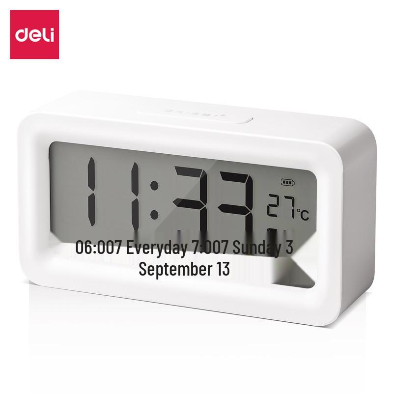 Smart Kids' Alarm Clock 2023: New Charging Model with Electronic Display for School Girls