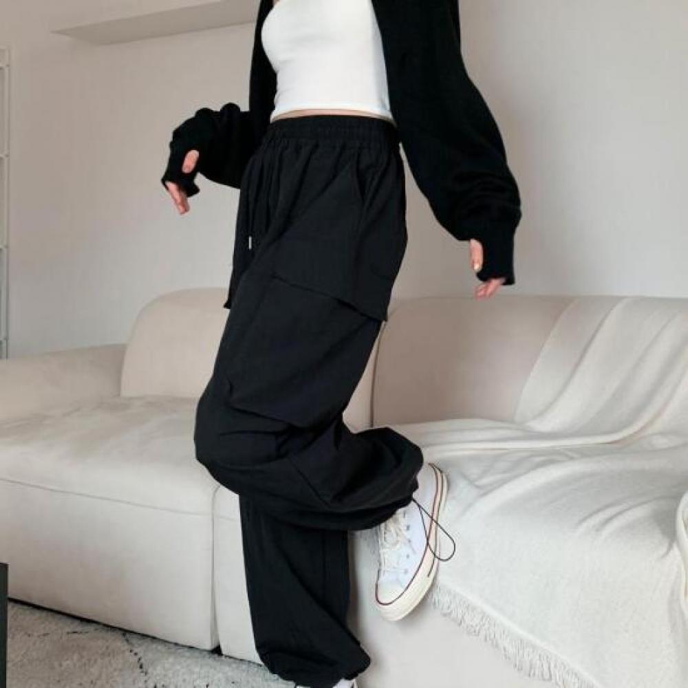 New Arrivals Open Run Women Jogger Wide String Daily Pants