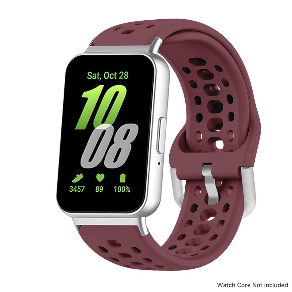 Breathable Silicone Strap For Samsung Galaxy Watch Fit 3 Elastic Sport Band For Galaxy Fit 3 Smartwatch Replacement Accessories