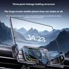 Auto Handyhalter Lüftungsschlitz Halterung RGB Ein-Knopf-Fixierung Ein-Knopf-Drehung Kabellose Ladehalterung Navigations Auto Halter