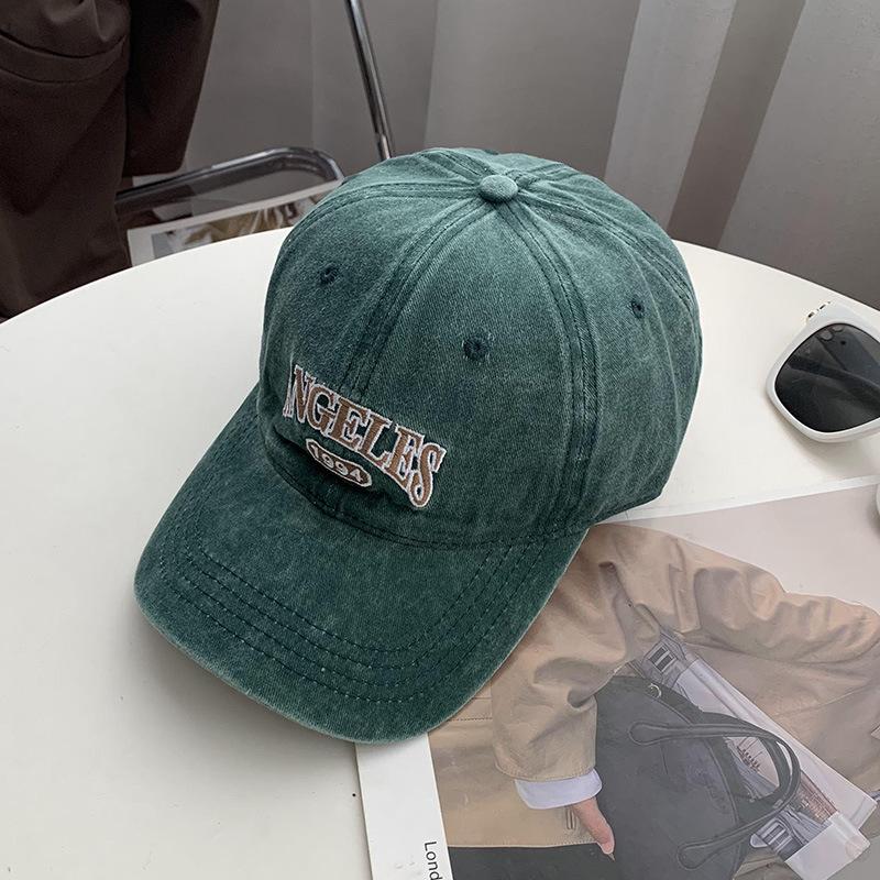

Letter Embroidery Baseball Cap For Men Women Cotton Casual Peaked Hat Fashion Snapback Duck Tongue Caps Solid Color Sun Visors Adjustable