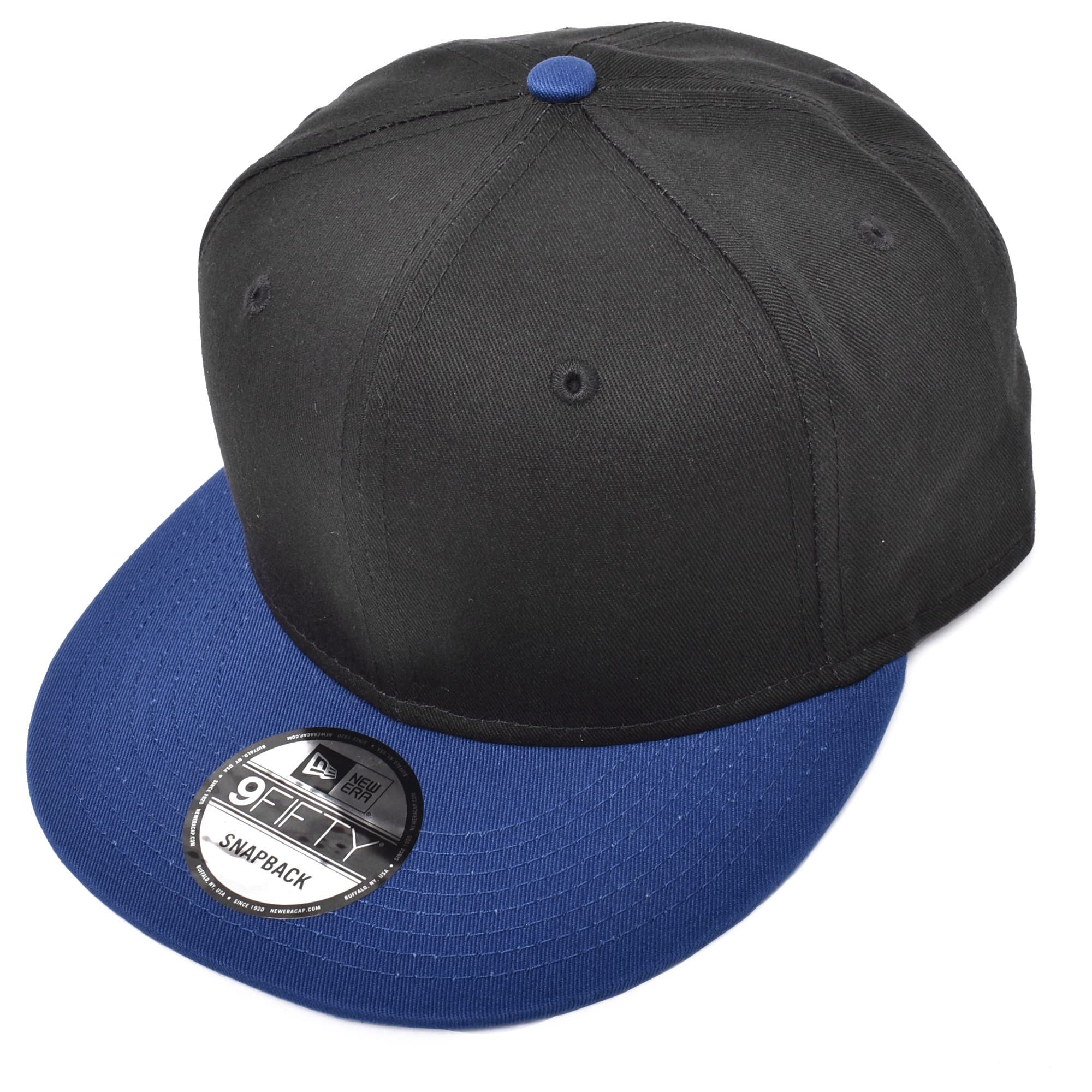 

[New Era] Шляпа Кепка Снэпбэк с Плоским Козырьком для Мужчин и Женщин КЕПКА СНЭПБЭК С ПЛОСКИМ КОЗЫРЬКОМ NE400 Бейсболка Свободный Размер 02. Черный x Королевский [Б/У]