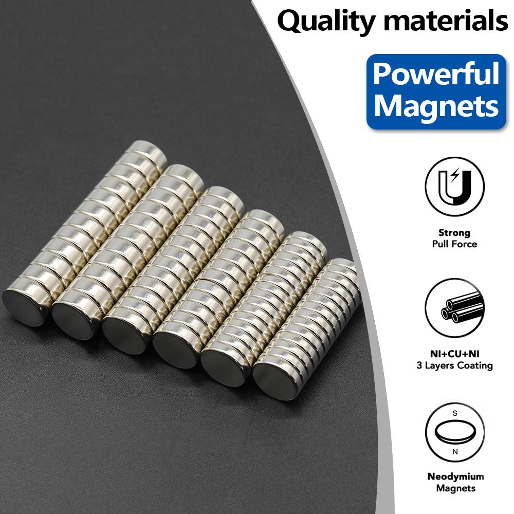 N35 Round Neodymium Magnet Small Strong Permanent Magnet For DIY Crafts Model Making Hardware Fixing Home Decoration
