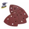 10pcs 90mm Detail Sanding Sheets Triangle Sander Pads Set 40 60 80 100 120Grit