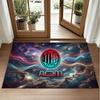 AC Milan Design Crystal Velvet Rug Soft Decorative Mat for Bedroom Entrance