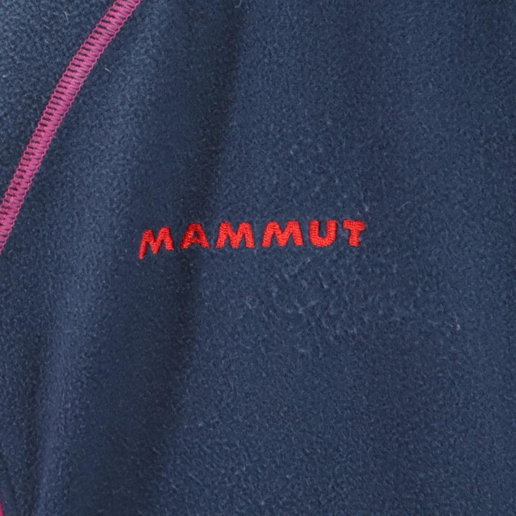 Mammut Outdoors Long Sleeve Zip Jacket M Navy X Pink Women Used