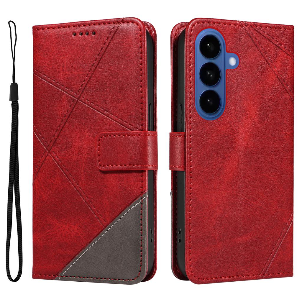 Magnetic Card Solt Wallet Flip Leather Phone Case For Samsung S26 Ultra S25 Plus A16 A57 A17 A07 Book Strap Card Holder Cover