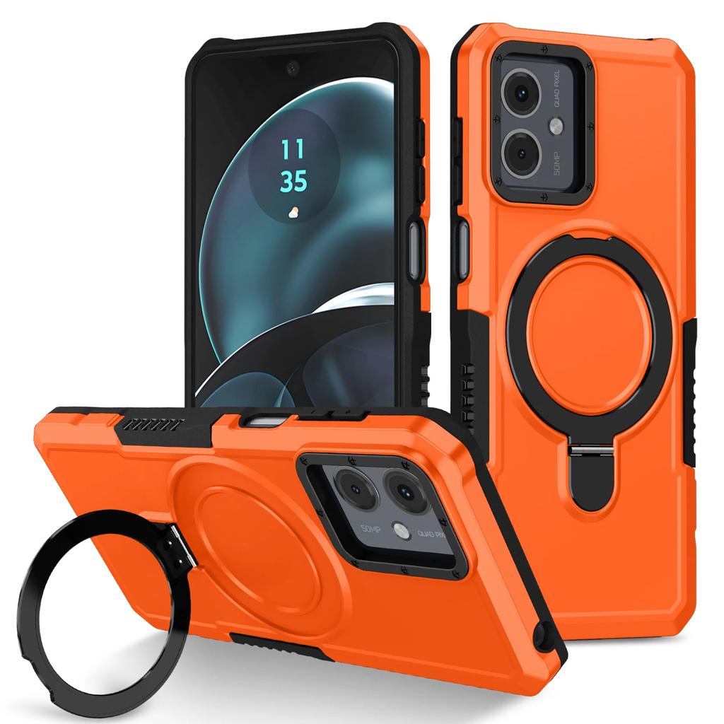 Military Grade Armor Case For Motorola Moto E14 G04S G04 G24 G54 G14 G84 G22 E13 Cover Shockproof Stand Holder Coque Shell Funda
