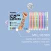 TORVIKX Neon Face & Body Paint Pens for Holiday Parties