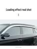 Electroplated Rain Guards for 2019-2022 Hongqi HS5 - Exterior Decoration Accessories