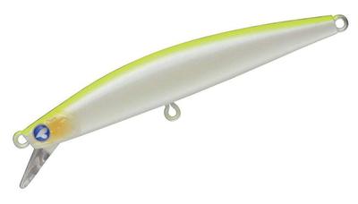 Blue Blue Minnow Blowin 80S Chart Back Pearl Lure #3