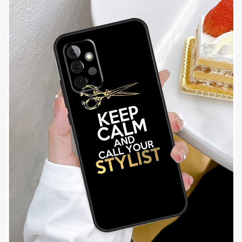 Hair Stylist Hairdresser Funda For Samsung Galaxy A52 A32 A12 A14 A34 A54 A51 A71 A53 A33 A13 A15 A25 A35 A55 Case