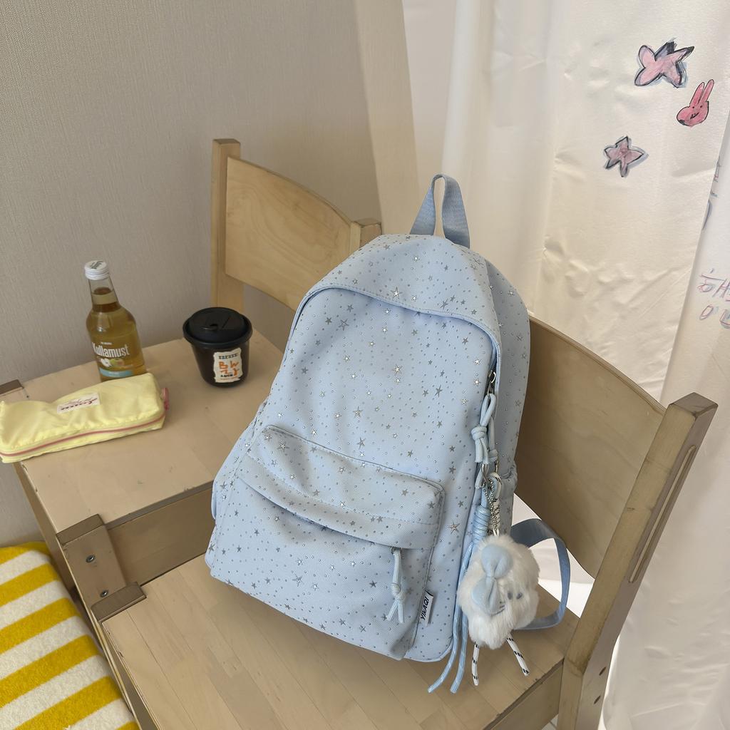 Schoolbag Casual Gypsy backpack for men and women Large capacity Japanese small fresh schoolbag for women New simple and fashionable junior high
