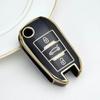 TPU Auto Schlüsselhülle Fernbedienungsabdeckung Für Peugeot 208 308 T9 508 2008 Für Citroen C4 Für Opel Corsa Crossland X Auto Zubehör